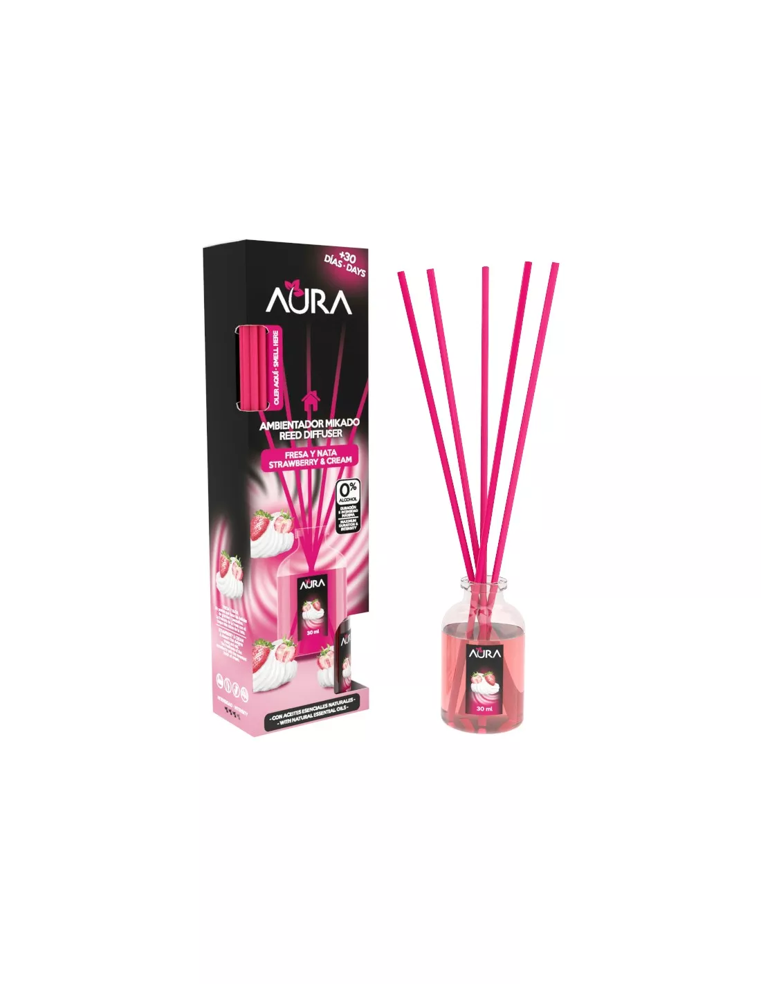 Diffuseur Aura 30 ml Fraise Creme