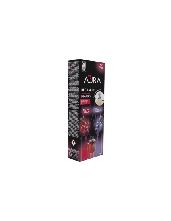 Pack 2 Recharges Cube Aura 2x30 ml Fruits Foret - Baies Rouges 1